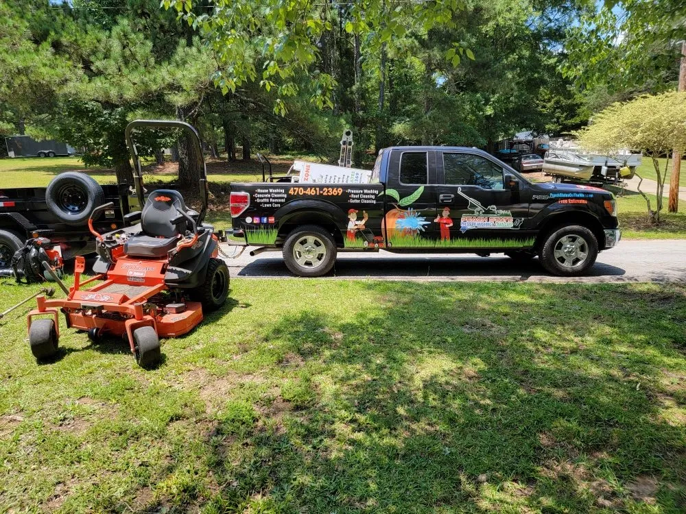 Custom lawn mowing service in Loganville, GA - Peach State Pressure Washing & Lawn Care