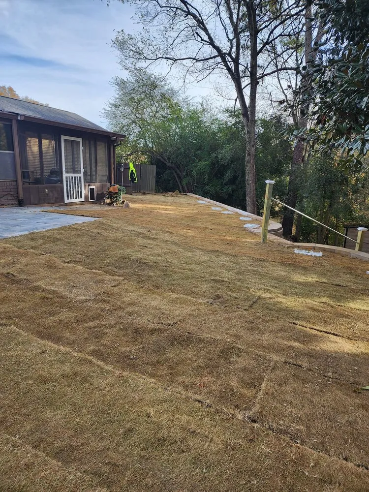 Custom yard maintenance in Columbus, GA by Peachtree Property Management