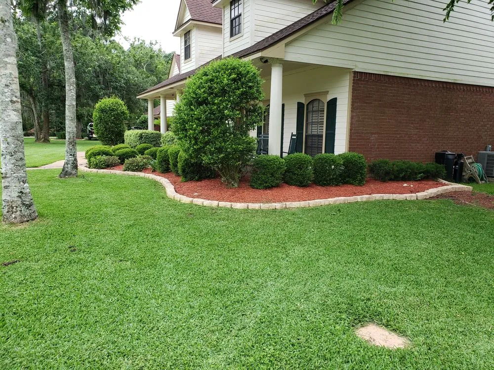 Professional landscape design for beautiful yards across Lake Jackson, TX - Peachy Clean