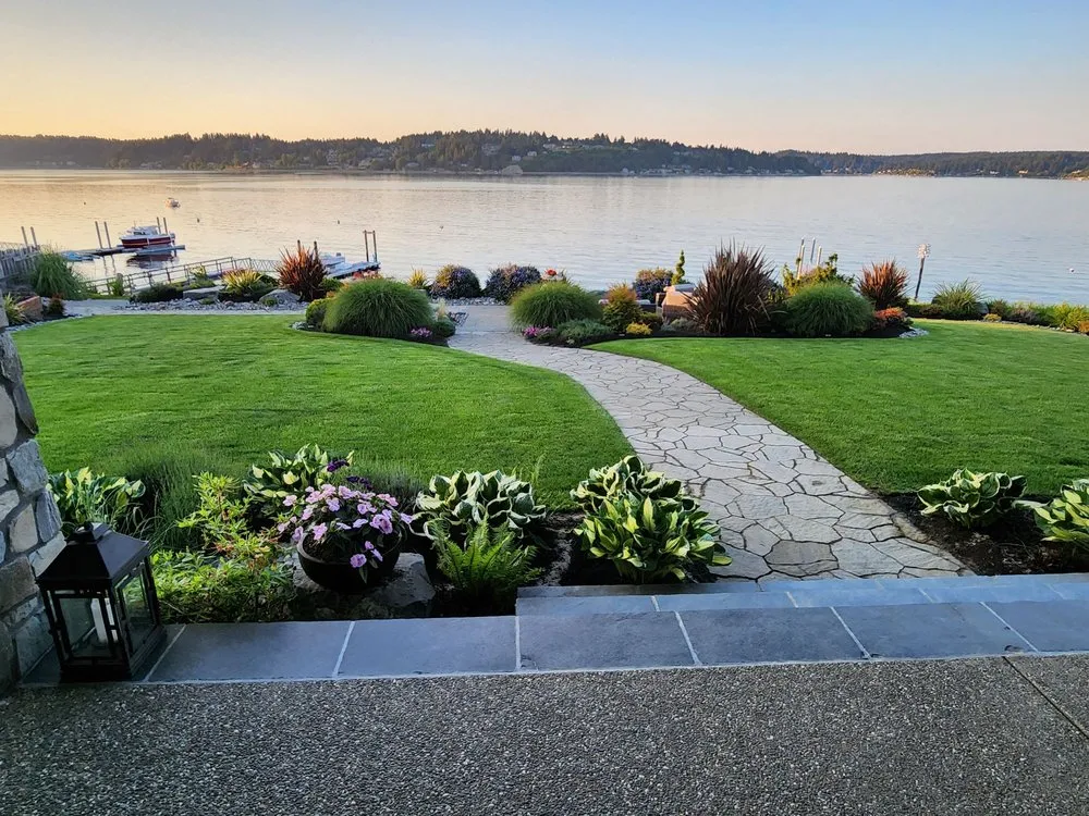 Expert landscaping services for homes in Gig Harbor, WA by Peacock Landscape & Irrigation