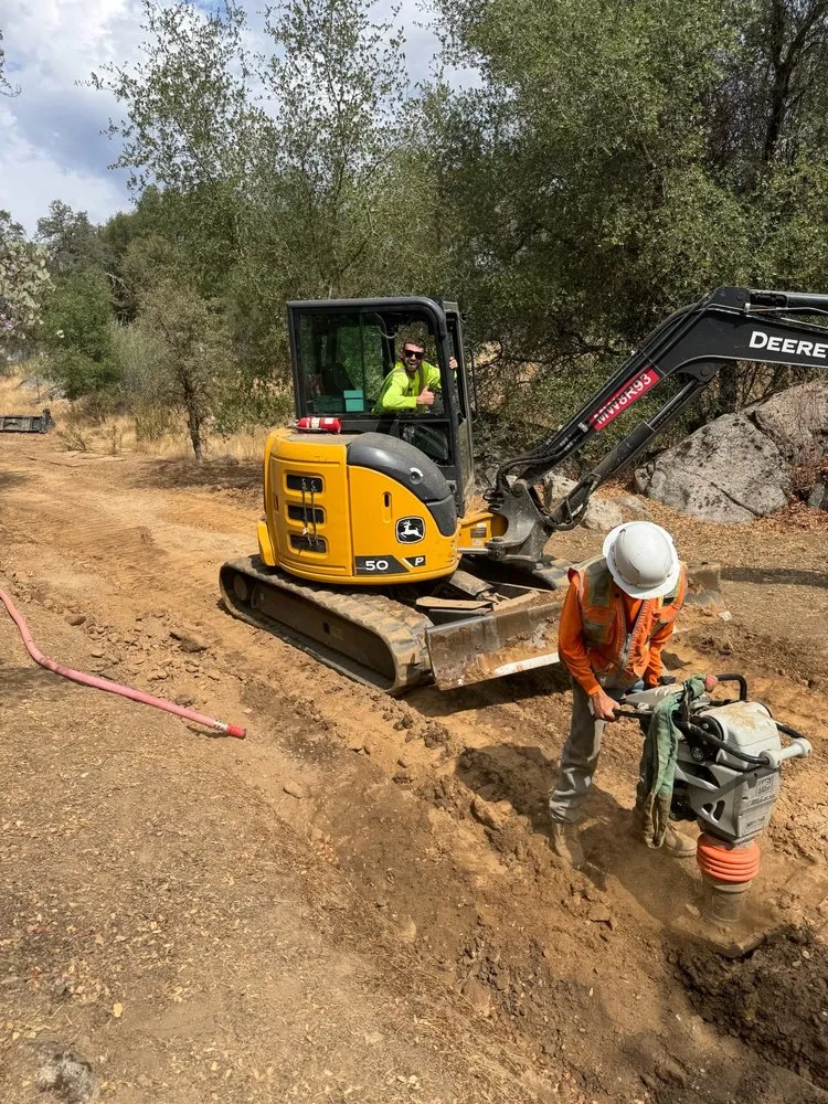 Local lawn mowing service for outdoor upgrades across Bootjack, CA - Peak Excavating
