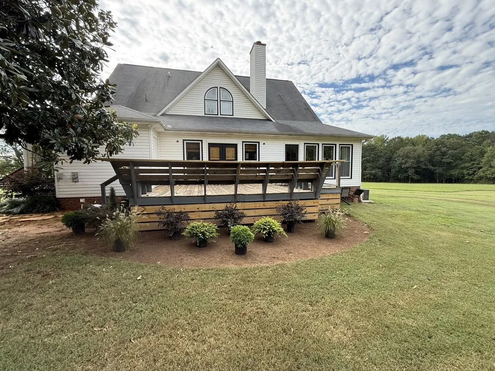 Custom landscape design for beautiful yards in Griffin, GA by Peak Landscape Company