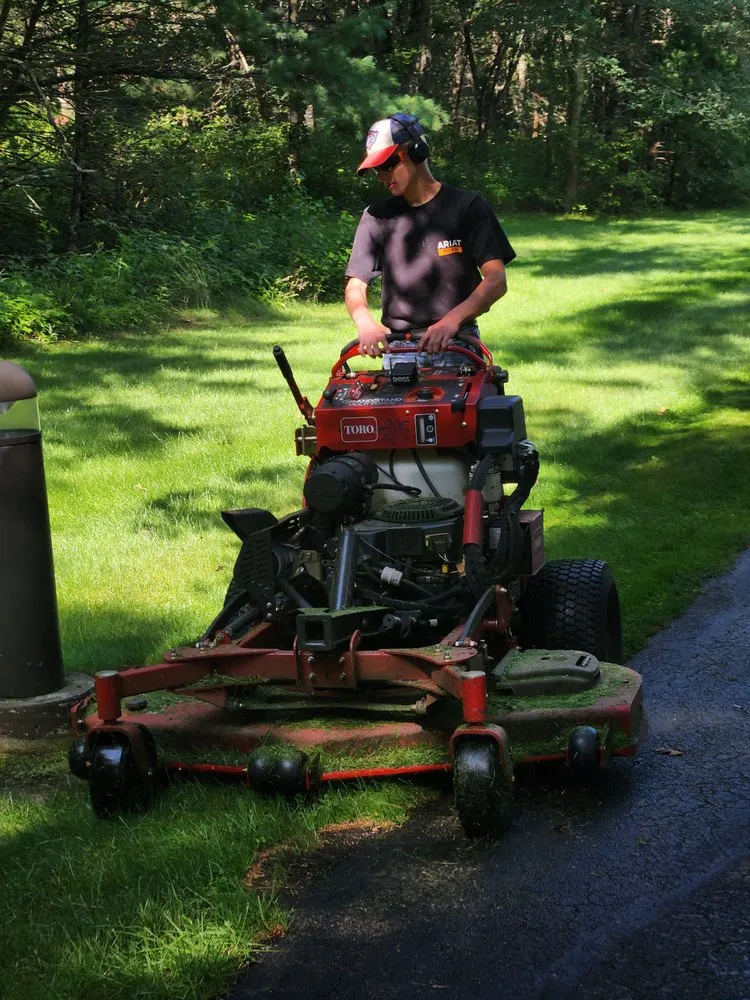 Custom yard cleanup service in Whitehall, MI by Peak Landscaping