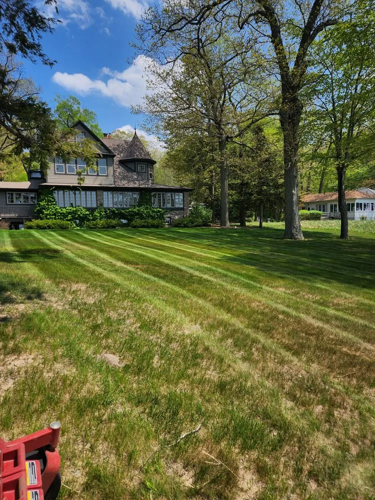 Affordable yard cleanup service in Whitehall, MI by Peak Landscaping