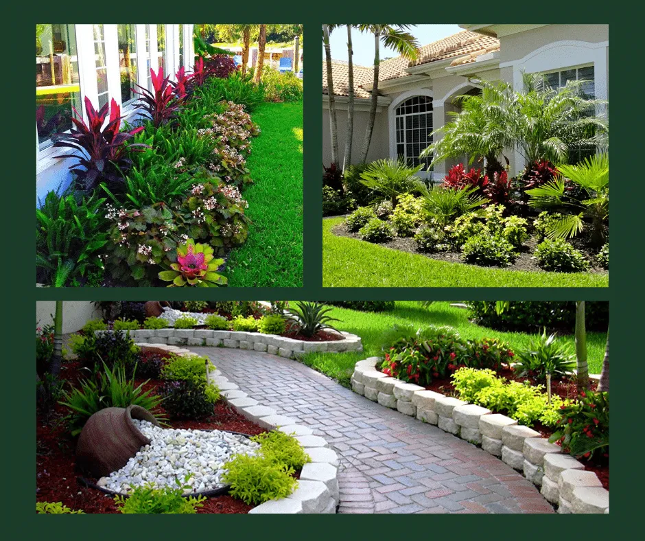 Custom garden landscaping with custom design across Winter Haven, FL - Peak Outdoor Solutions