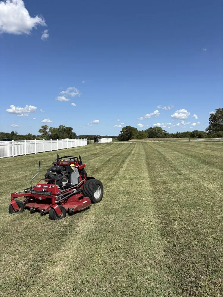 Custom landscape design for residential properties in Clearwater, KS by Peak Performance