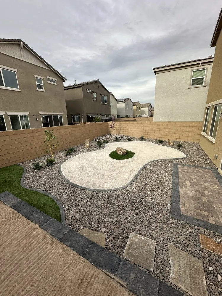 Custom landscaping services in Las Vegas, NV by Peak Services