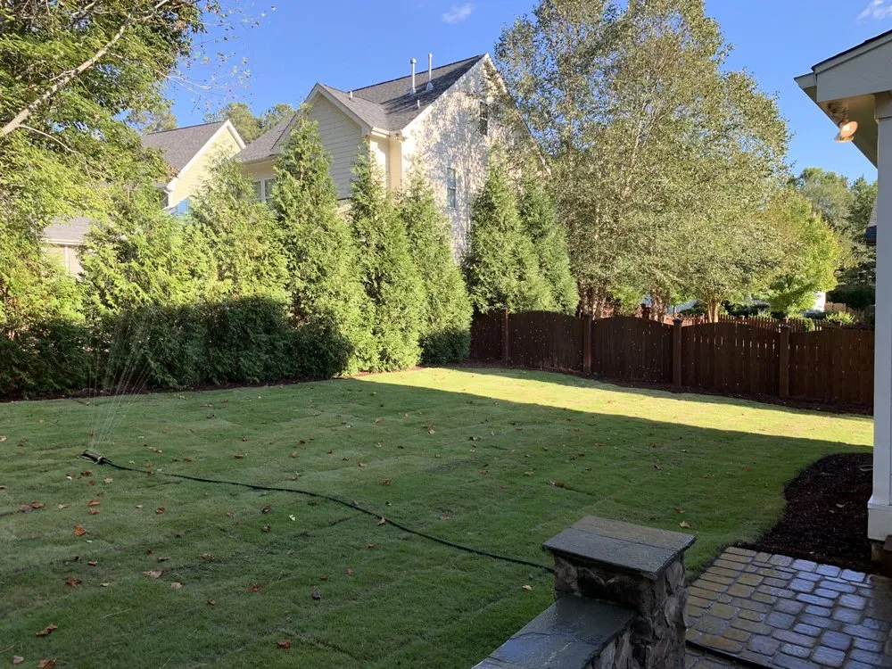 Reliable outdoor landscaping near you in Holly Springs, NC by Peak Sodding