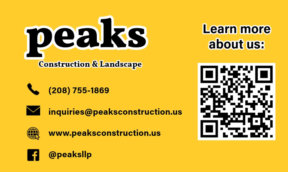 Affordable landscape design for homes in Coeur D'alene, ID by Peaks Construction & Landscaping