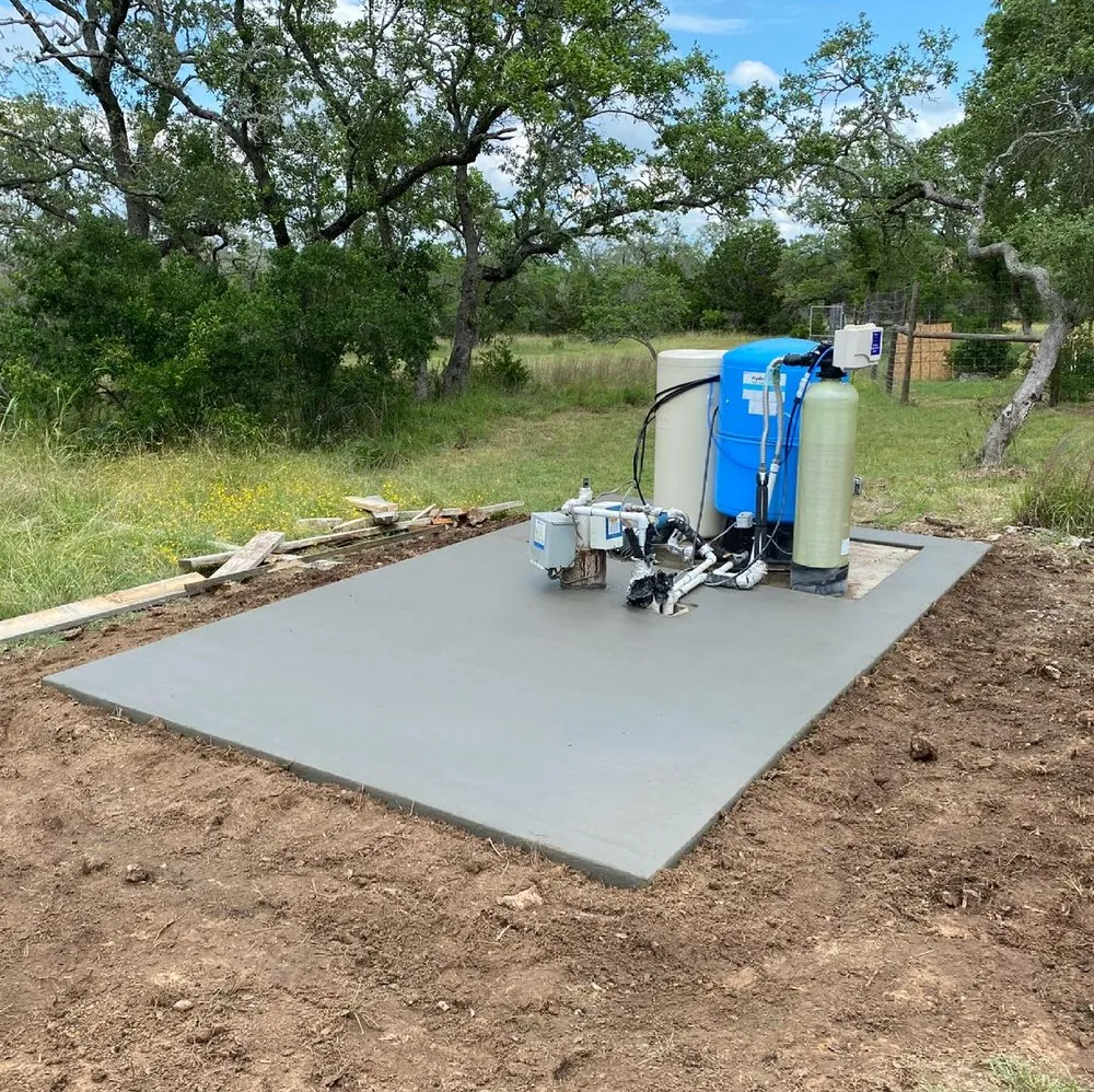 Custom landscape design in Kyle, TX - Pear Lake Concrete