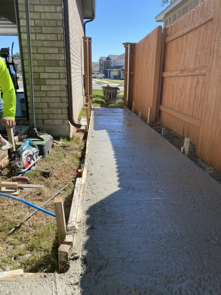 Custom yard cleanup service in Kyle, TX - Pear Lake Concrete