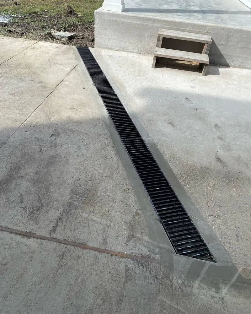 Professional outdoor landscaping in Kyle, TX by Pear Lake Concrete