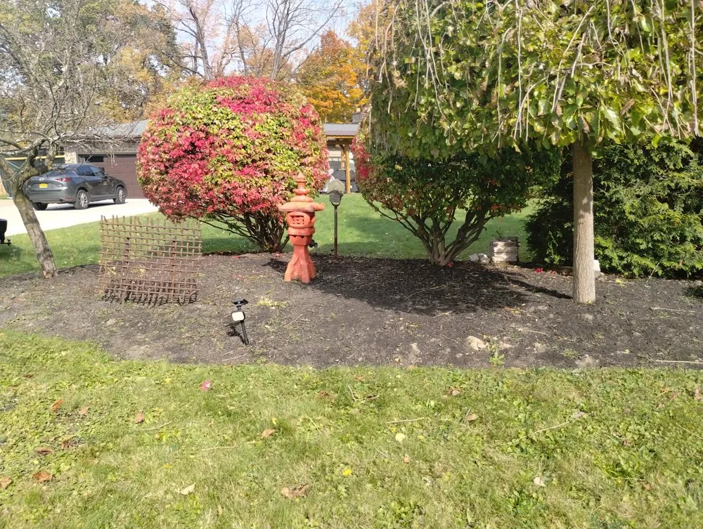 Custom landscape installation in Hamburg, NY - Pearce Pro Lawns