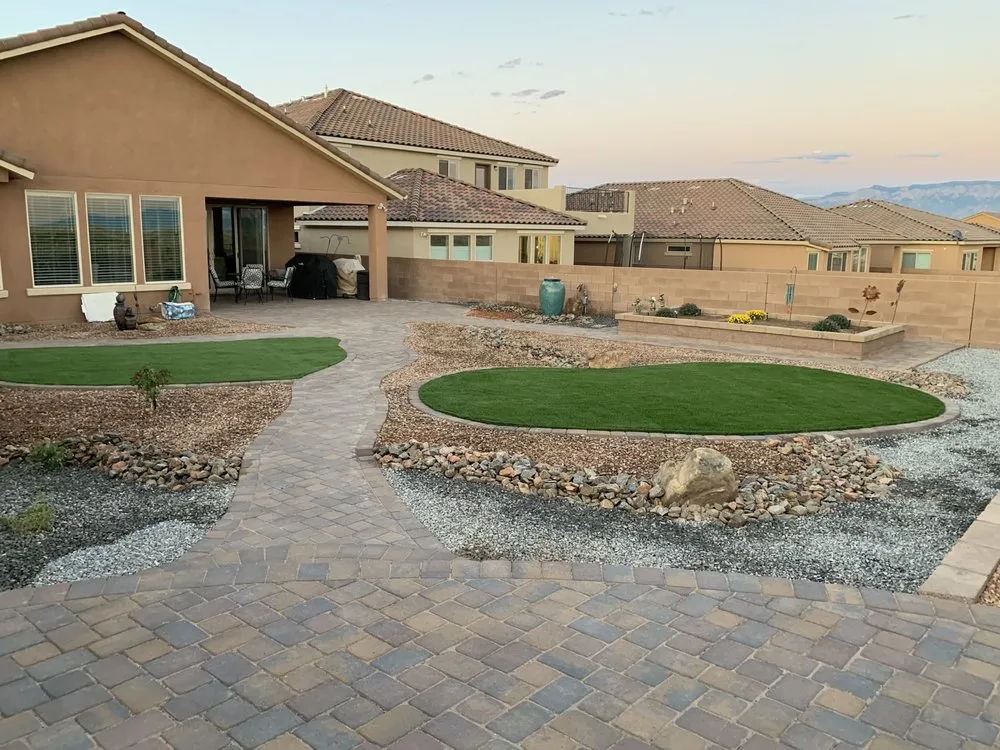 Custom yard cleanup service for outdoor upgrades across Albuquerque, NM - Pearl Garden Landscapes
