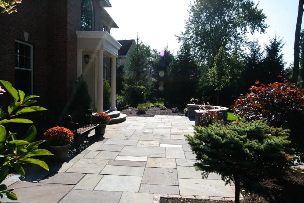 Custom garden landscaping for homes in Albany, NY by Pearl Landscaping & Patio