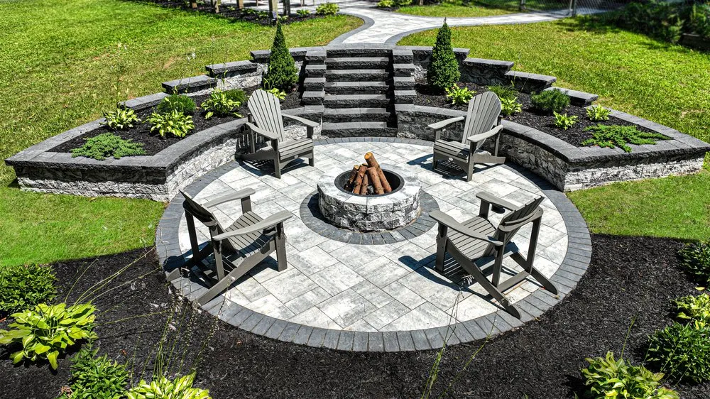 Expert landscape installation in Albany, NY by Pearl Landscaping & Patio Company