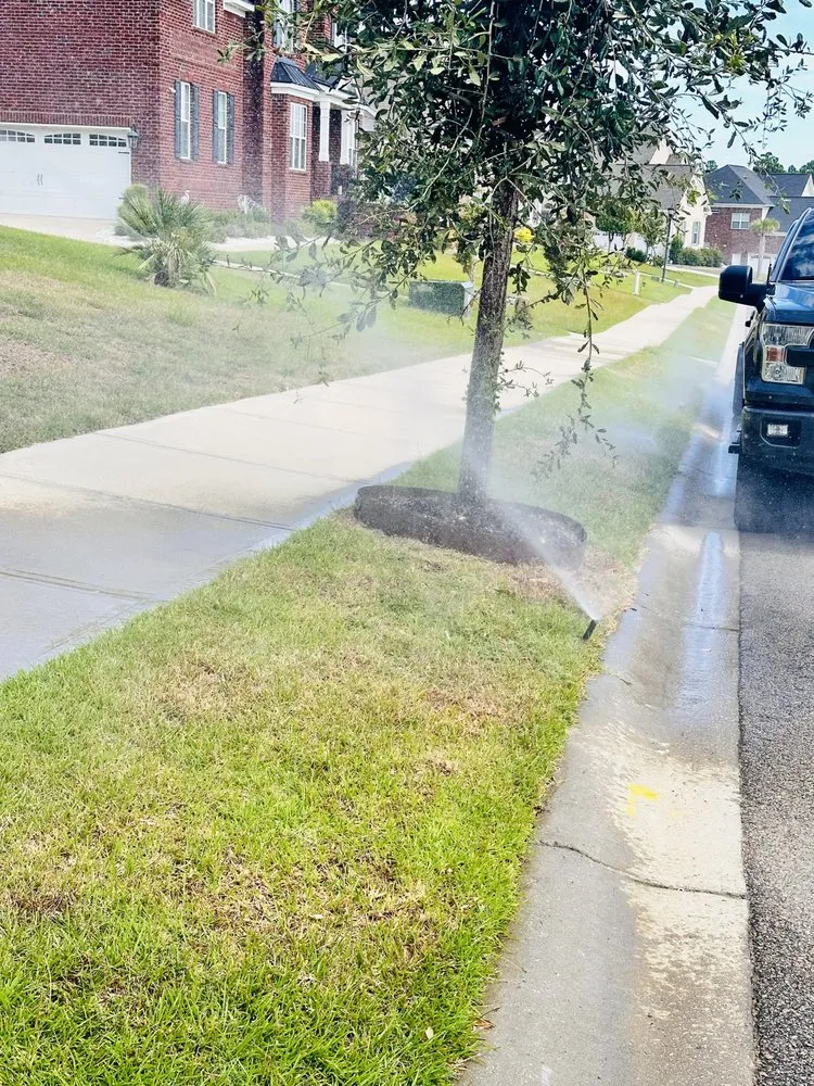 Professional landscape design for homes in Columbia, SC by Pearls landscaping & janitorial services llc