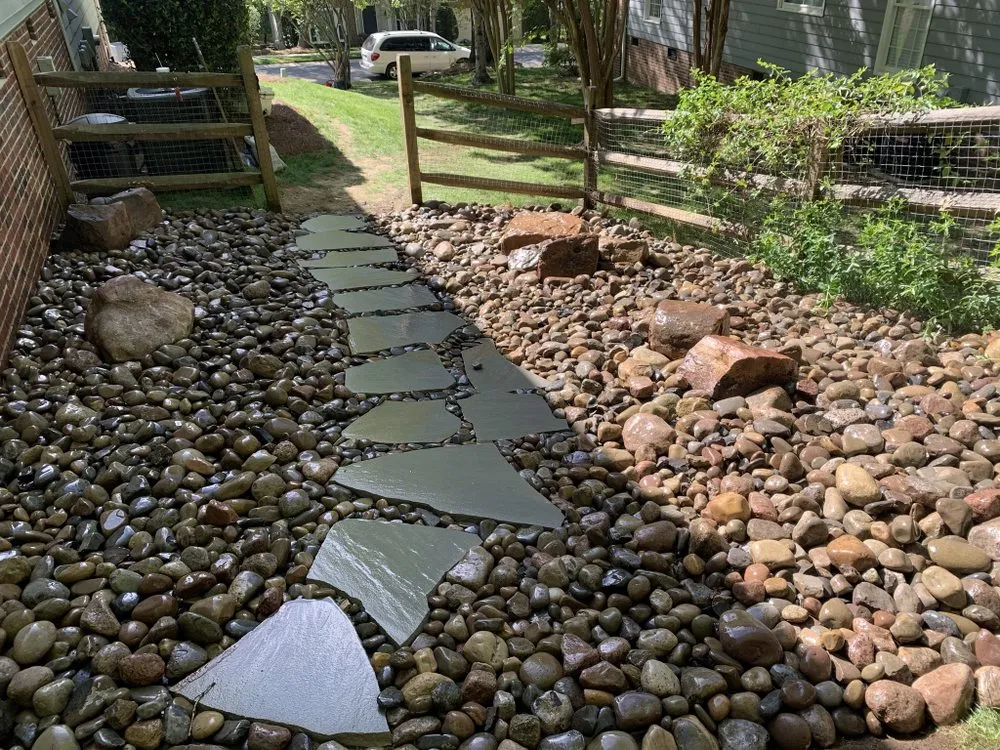 Professional garden landscaping for residential properties across Huntersville, NC - Pearson Solutions