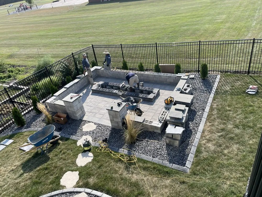 Professional outdoor landscaping for beautiful yards across Sioux Falls, SD - Pebble Beach Landscaping