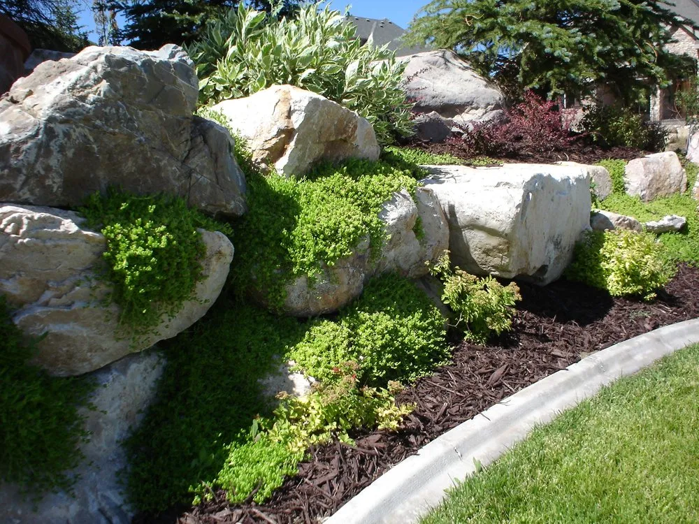 Affordable yard cleanup service in Draper, UT by Pebble Creek Design