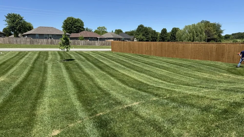 Affordable landscape design with custom design across Nixa, MO - Pebble Creek Mowing