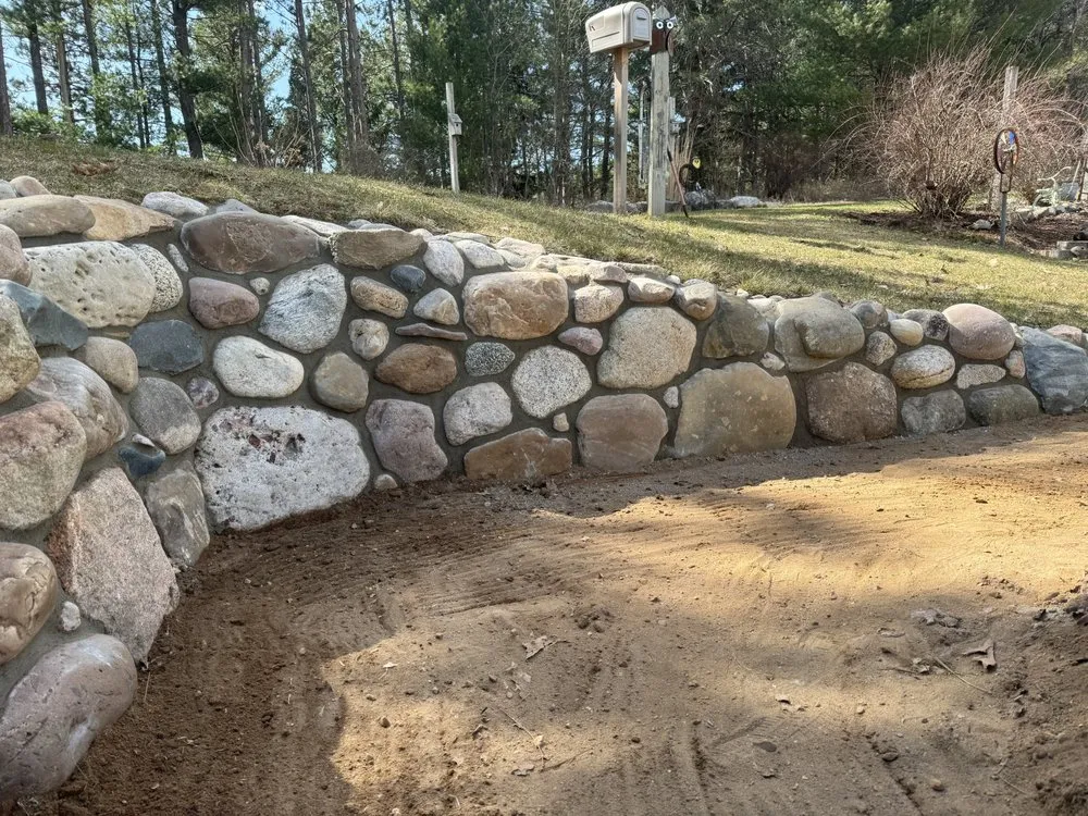 Local lawn care service for beautiful yards in Alanson, MI by Pecks Landscape and masonry