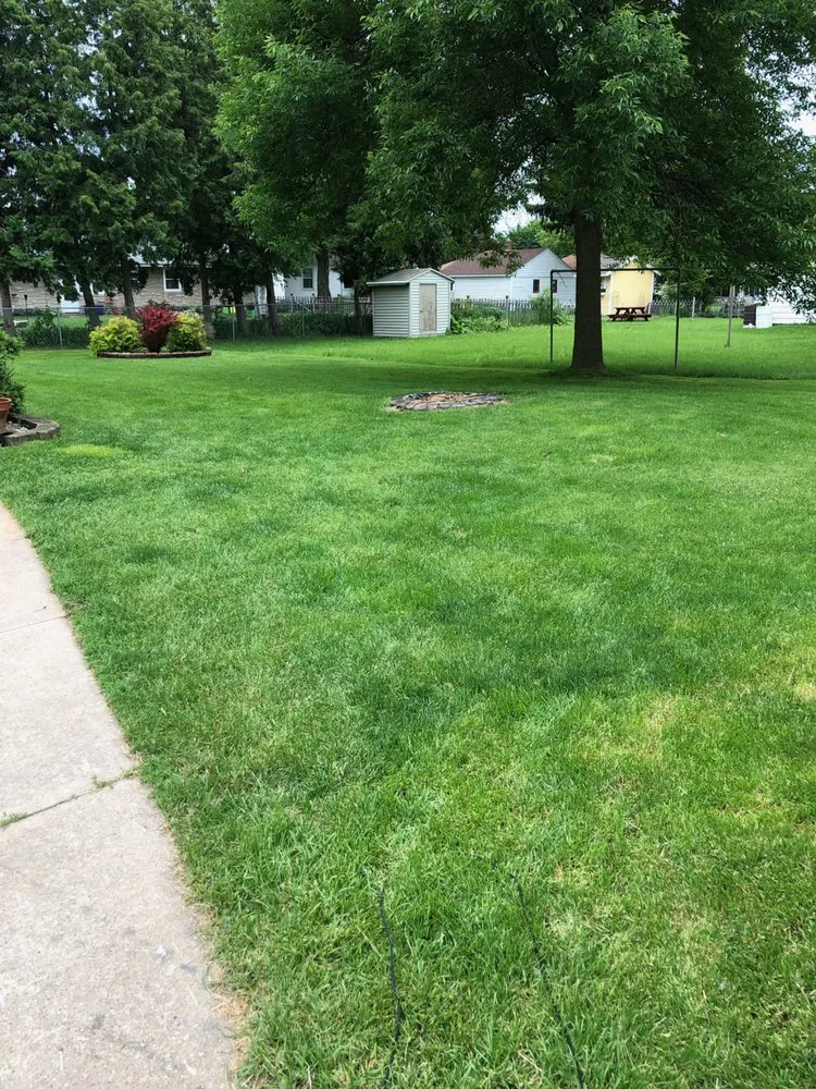 Affordable yard maintenance for homes in New London, WI by Pederson Lawn Care & Snow Removal