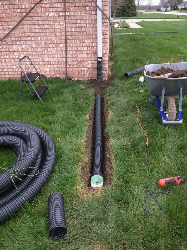 Top-rated landscape design with custom design in Springfield, IL by Pedigo Exterior Drainage Services