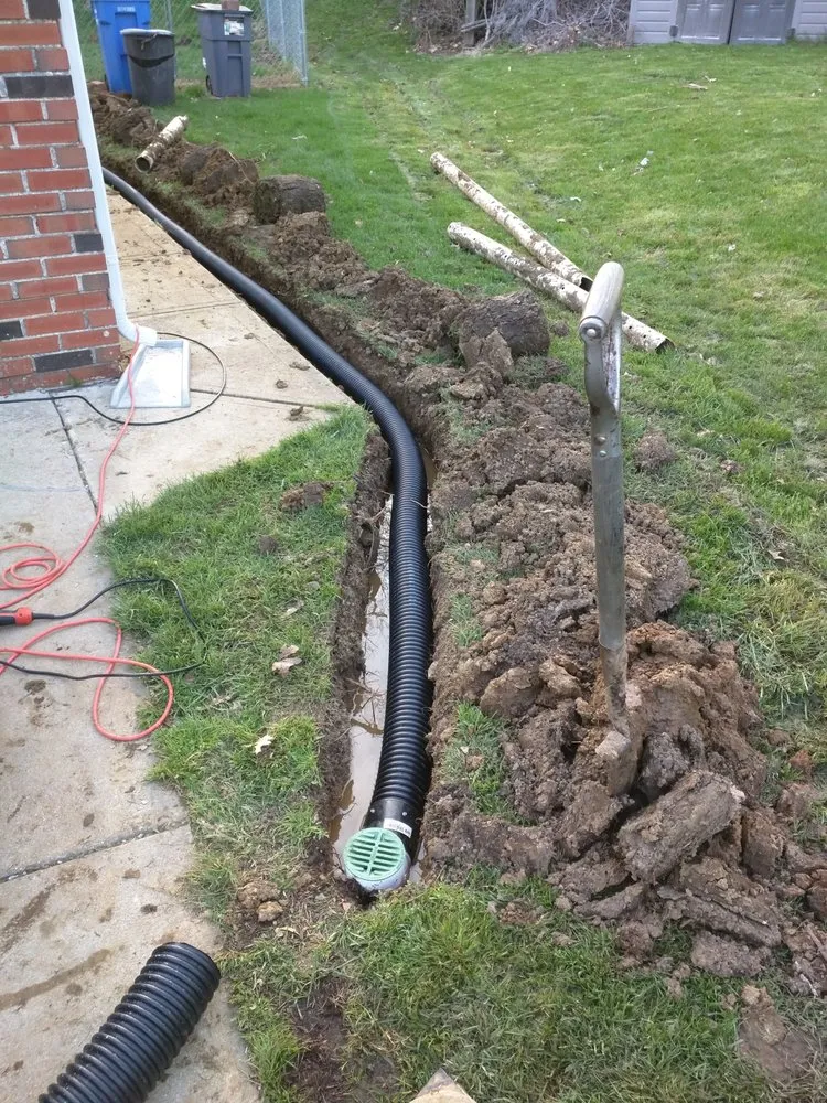 Affordable landscape design in Springfield, IL by Pedigo Exterior Drainage Services