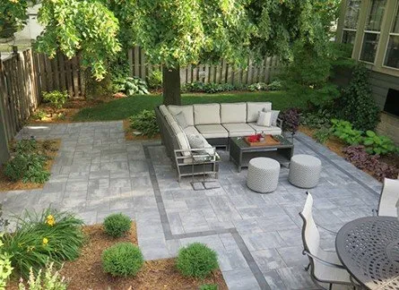 Custom garden landscaping in Bloomfield, NJ by Pedro & Son