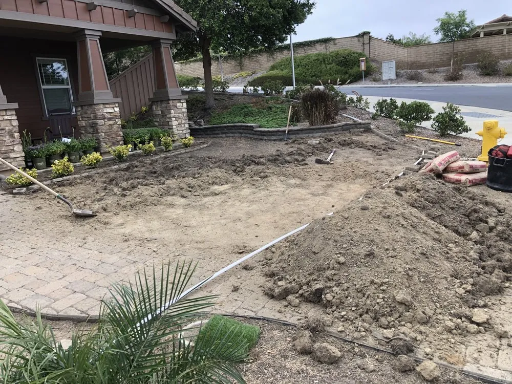 Top-rated landscape installation with custom design in Fallbrook, CA by Pedro Landscaping