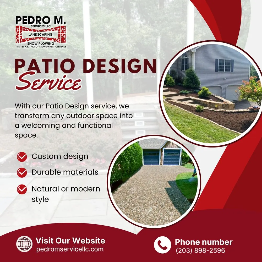Trusted outdoor landscaping in Stamford, CT - Pedro M Service