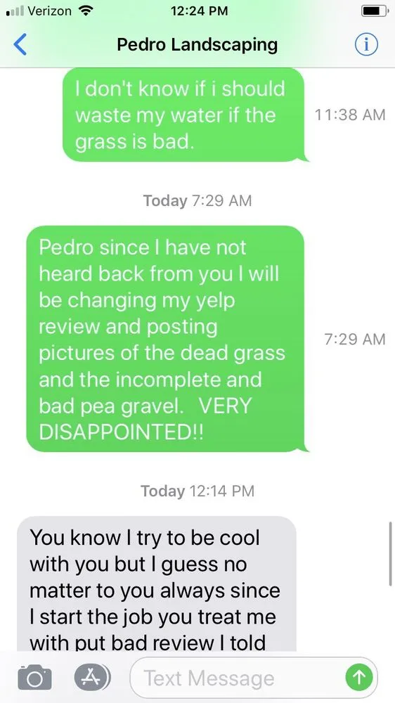 Custom lawn care service in Yucaipa, CA by Pedro's Jr Landscaping