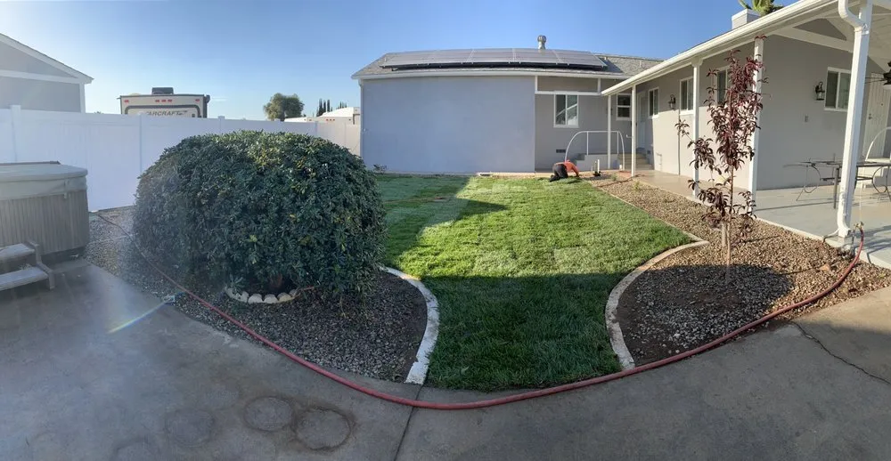 Professional lawn care service for homes in Yucaipa, CA by Pedro's Jr Landscaping
