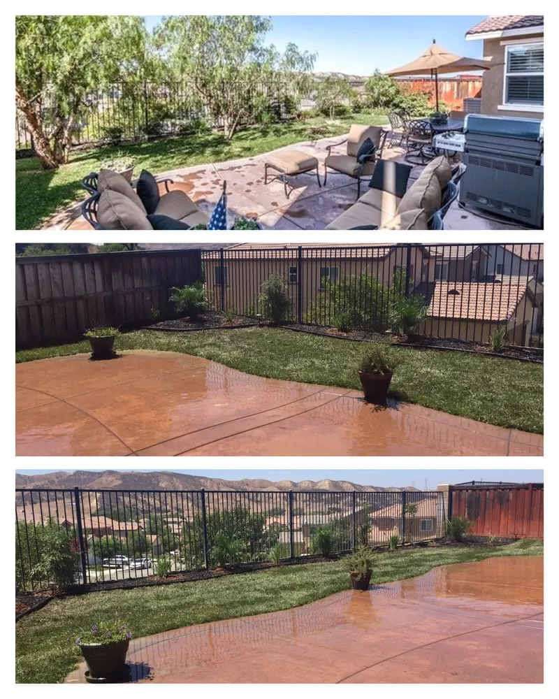 Expert garden landscaping for residential properties in Yucaipa, CA by Pedro's Jr Landscaping