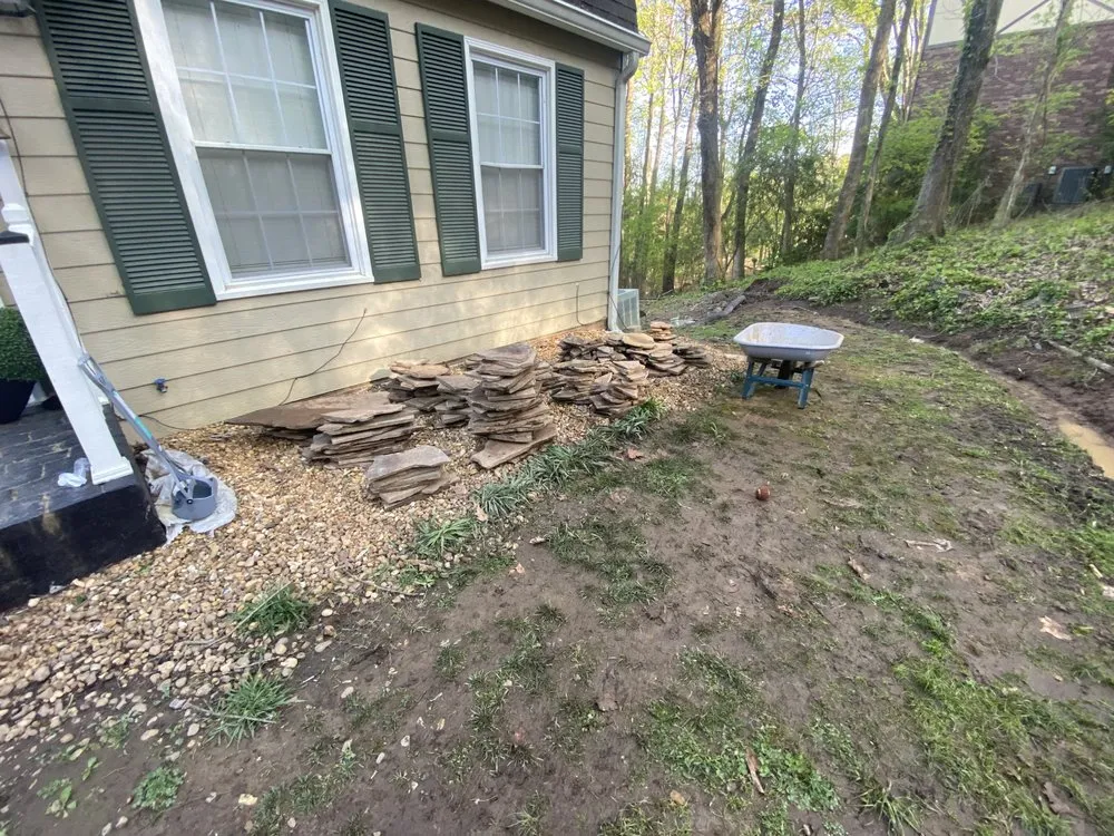 Affordable residential landscaping in Dalton, GA by Pedro's Landscape and Build