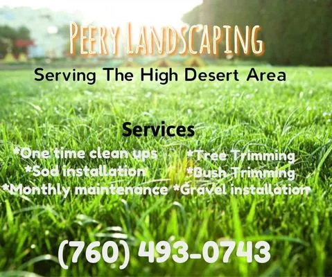 Peery Landscaping Logo