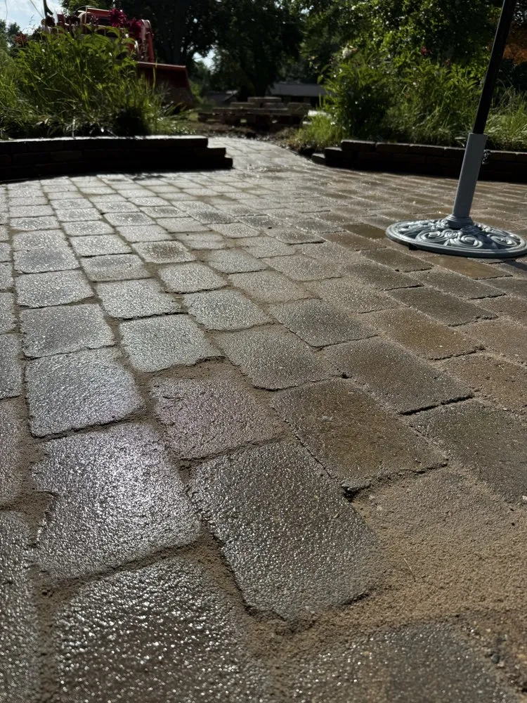 Custom yard cleanup service for year-round maintenance in Ceresco, MI by Peet Landscaping