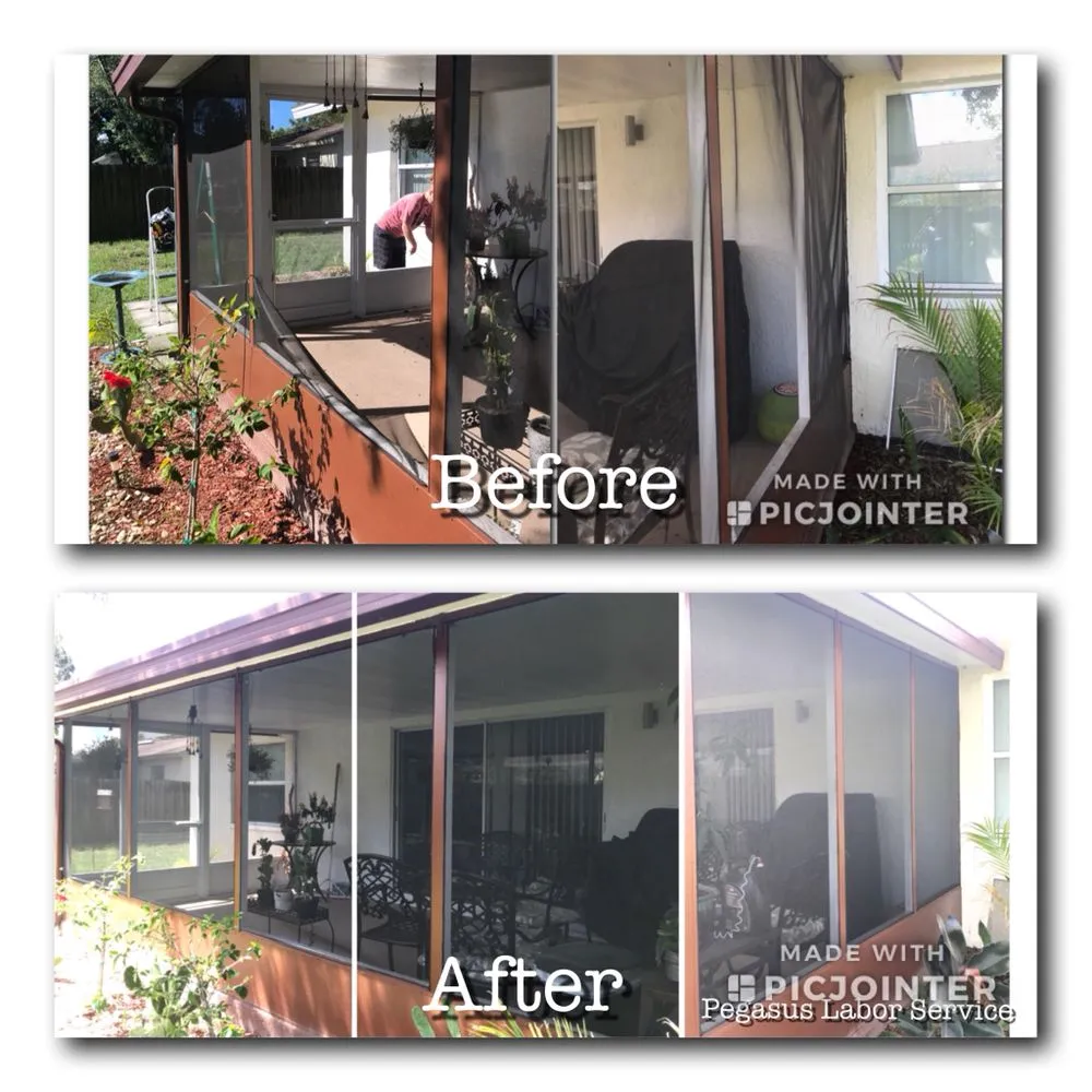 Custom yard maintenance in St Augustine, FL by Pegasus Labor Service
