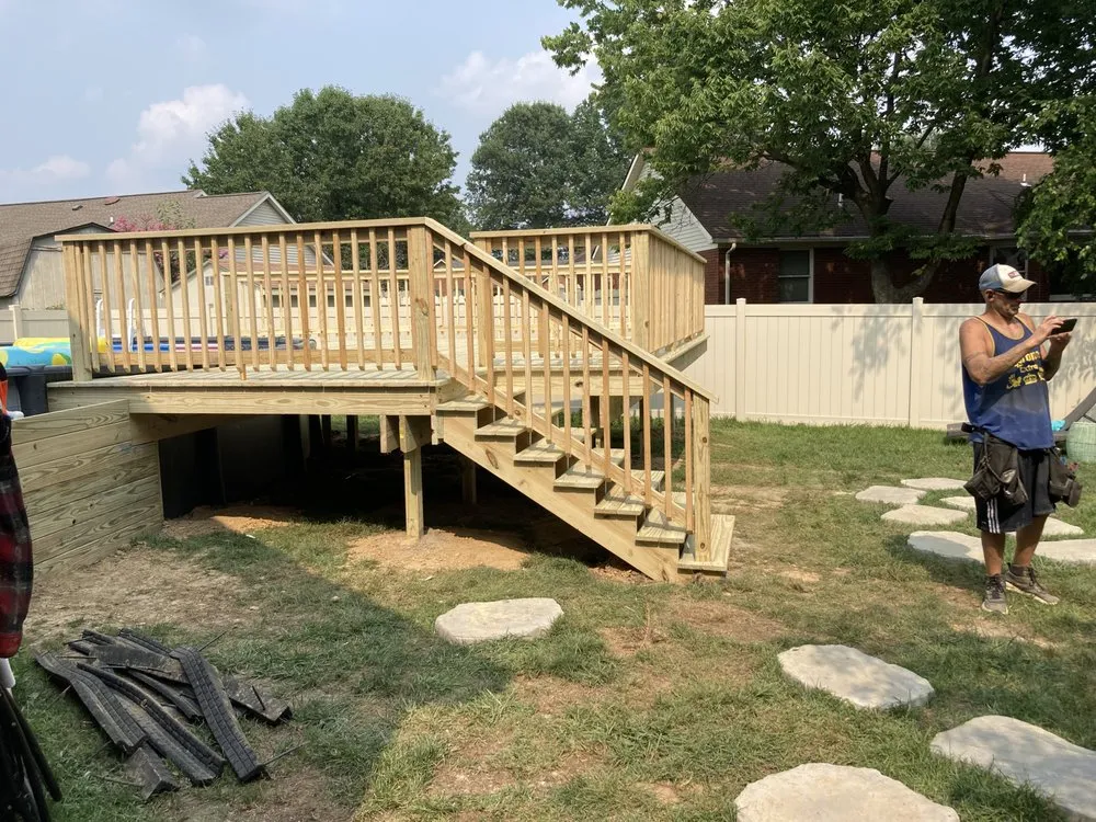 Expert outdoor landscaping in Evansville, IN - Pegram Construction