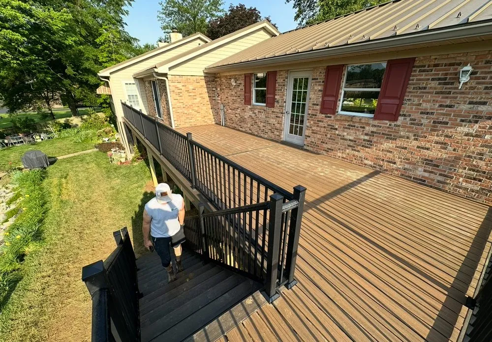 Reliable outdoor landscaping for year-round maintenance in Evansville, IN by Pegram Construction