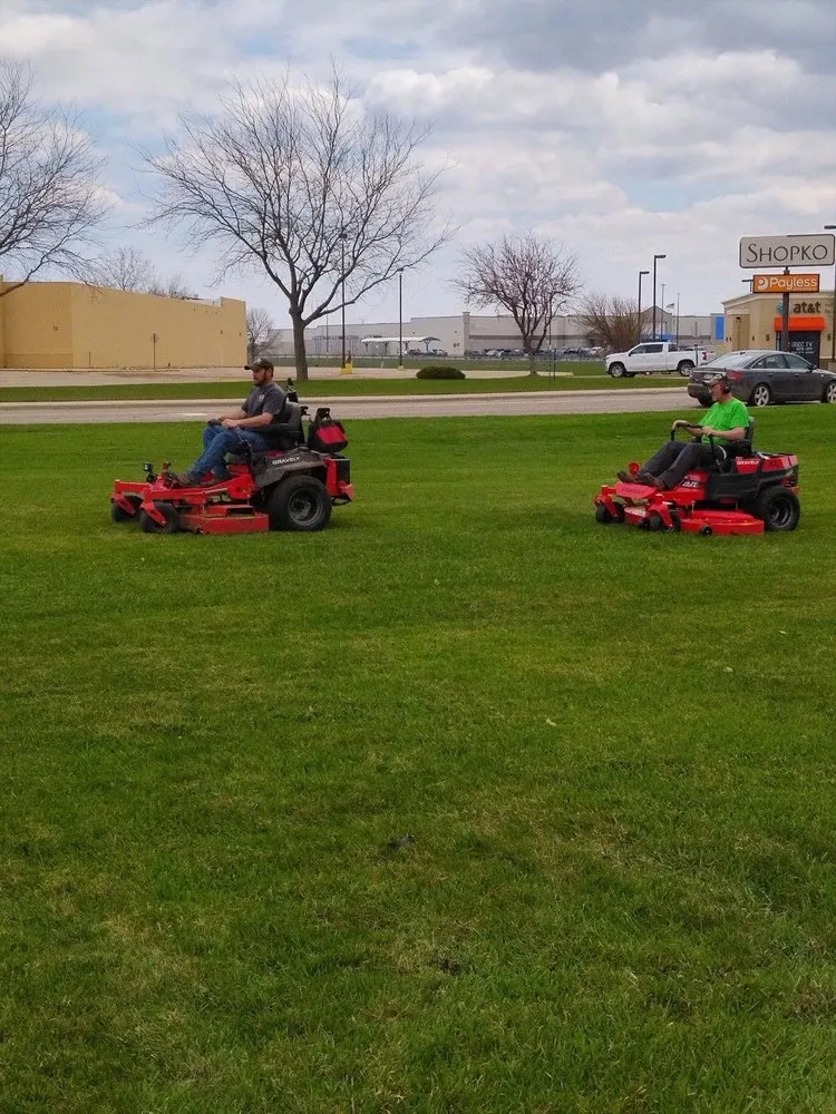Affordable lawn mowing service with custom design in Balaton, MN by Pehrson Lawn Care