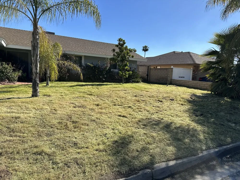 Local lawn mowing service for beautiful yards in Jess Ranch, CA by Pelayo Landscaping Services