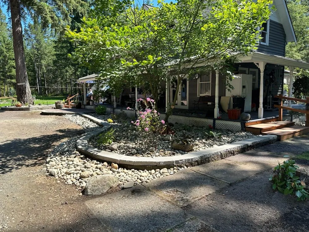 Custom lawn mowing service in Belfair, WA by Pelican Landscaping