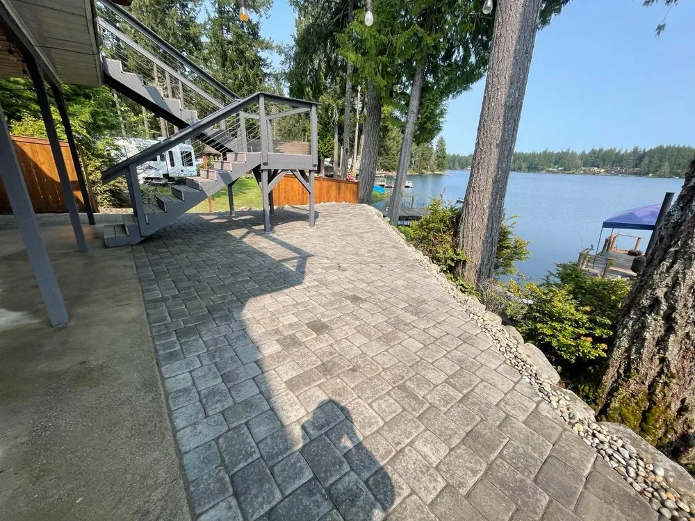 Expert garden landscaping with custom design across Belfair, WA - Pelican Landscaping