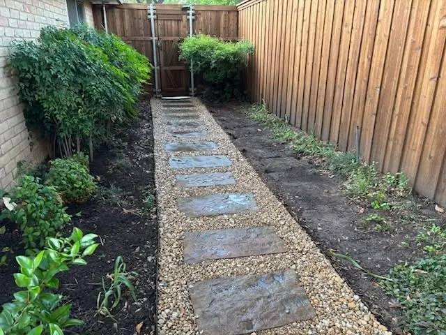 Custom lawn mowing service for outdoor upgrades in Sherman, TX by Pemeza