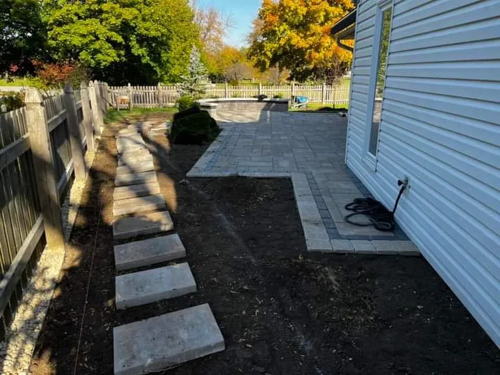 Professional garden landscaping for homes in Chesnee, SC by Pena Landscape