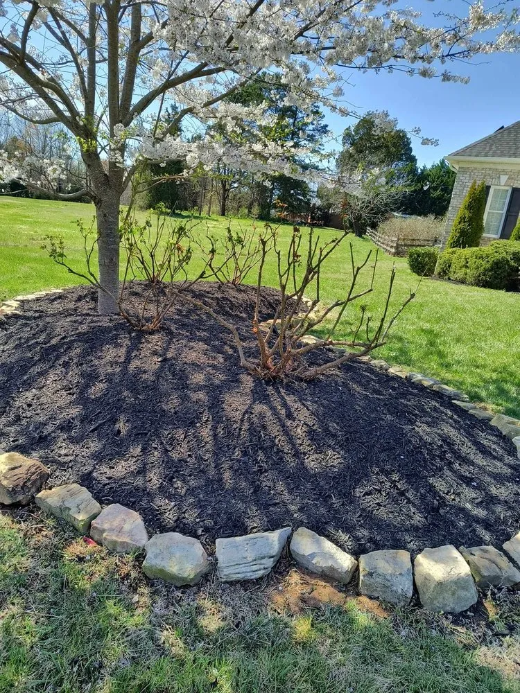 Professional landscape installation for homes in Winston-Salem, NC by Pena Lawncare