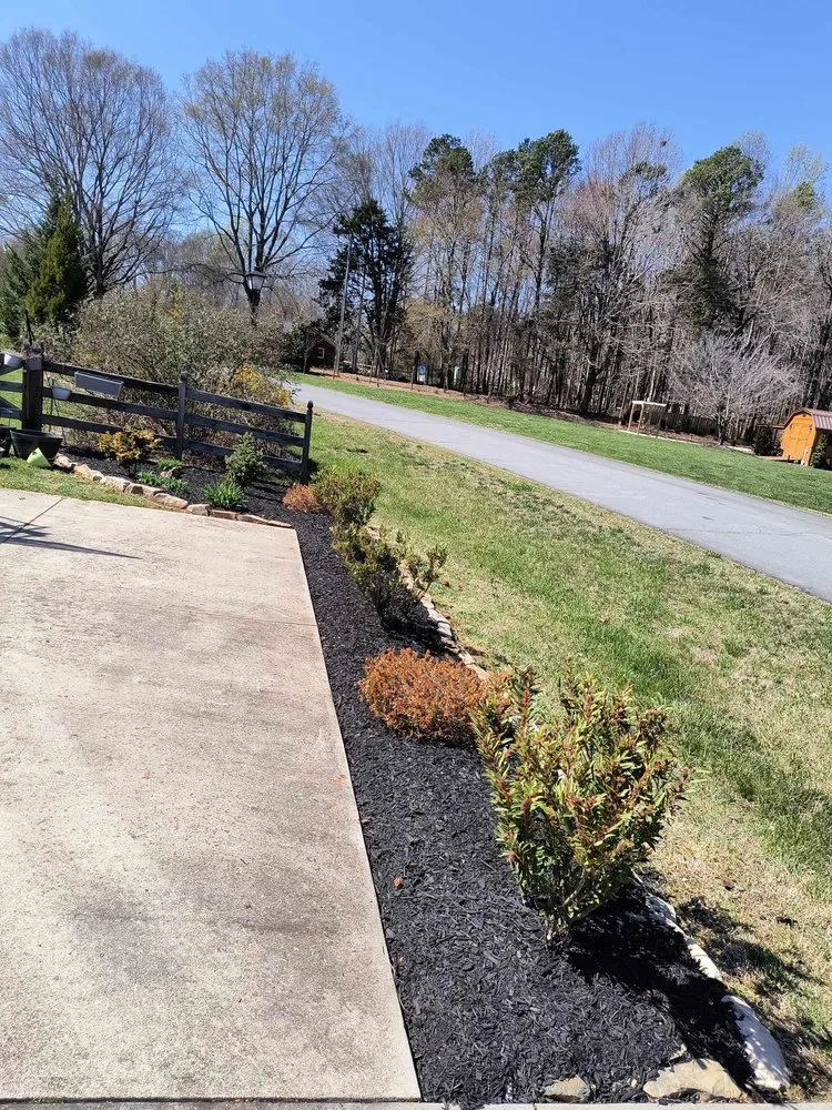 Affordable landscape installation in Winston-Salem, NC - Pena Lawncare