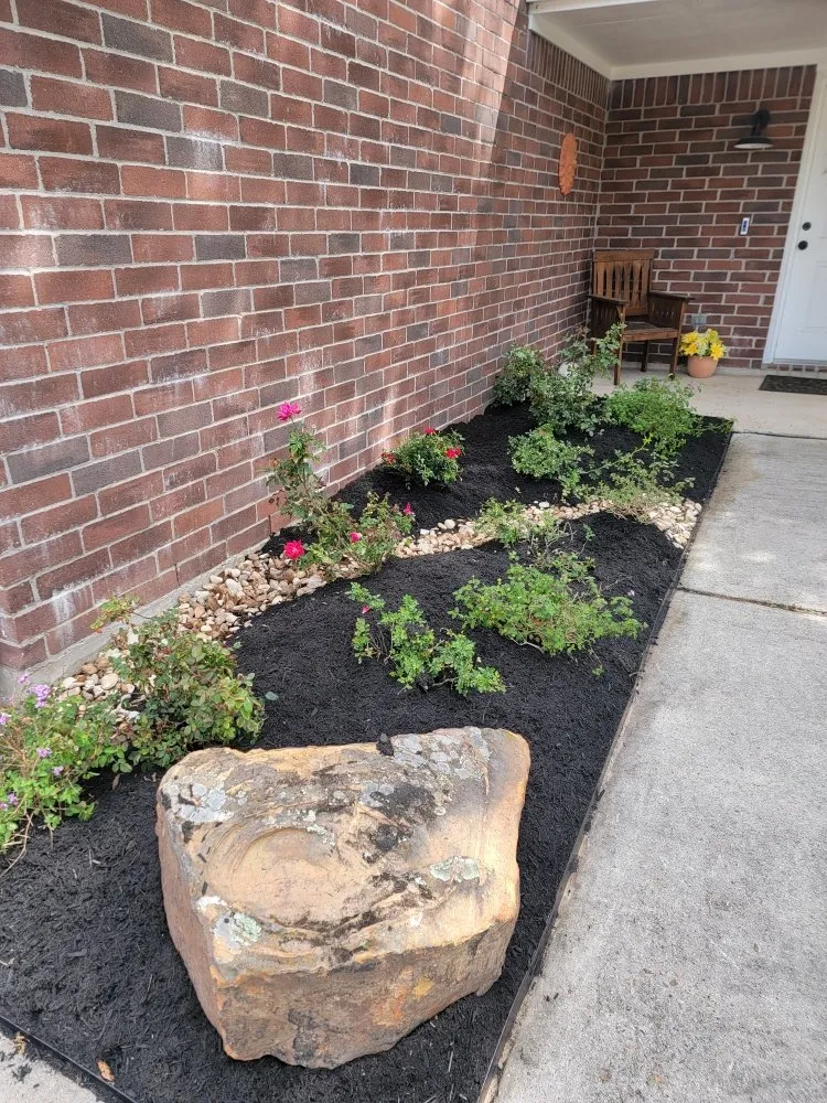 Custom landscape installation for year-round maintenance across Houston, TX - Penaloza Lawn Care Services